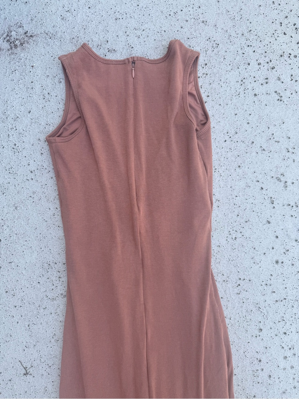 Popilush Modal Sleeveless Crew Neck Slimming Maxi Dress Size Small